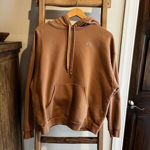 EUC ALO hoodie unisex (?) size Large (tags missing going by measurements)